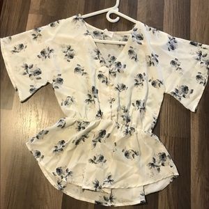 Floral blouse